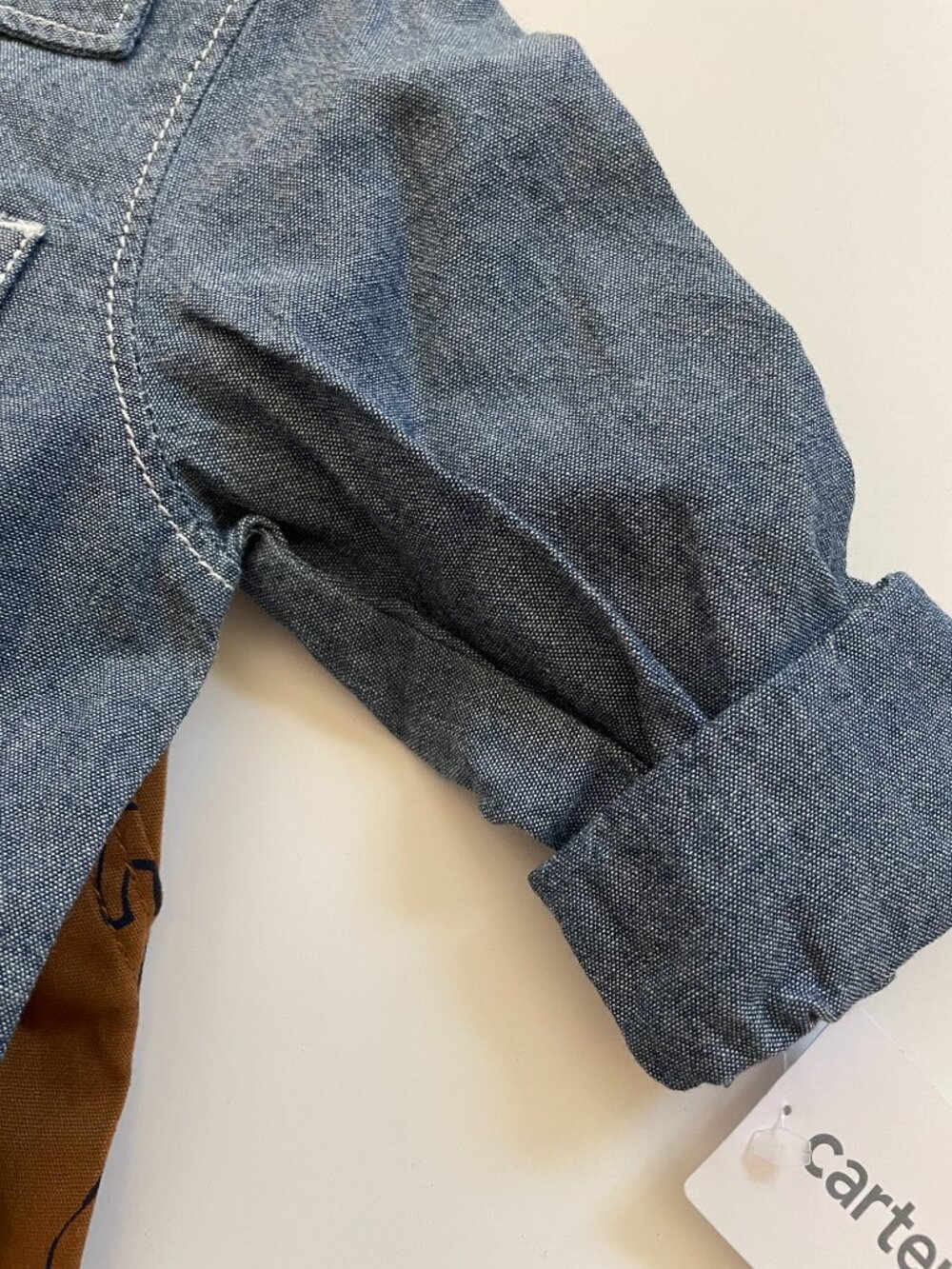 Carter's Denim Top and Pants Outfit for Baby Boy - Picture 7 of 8